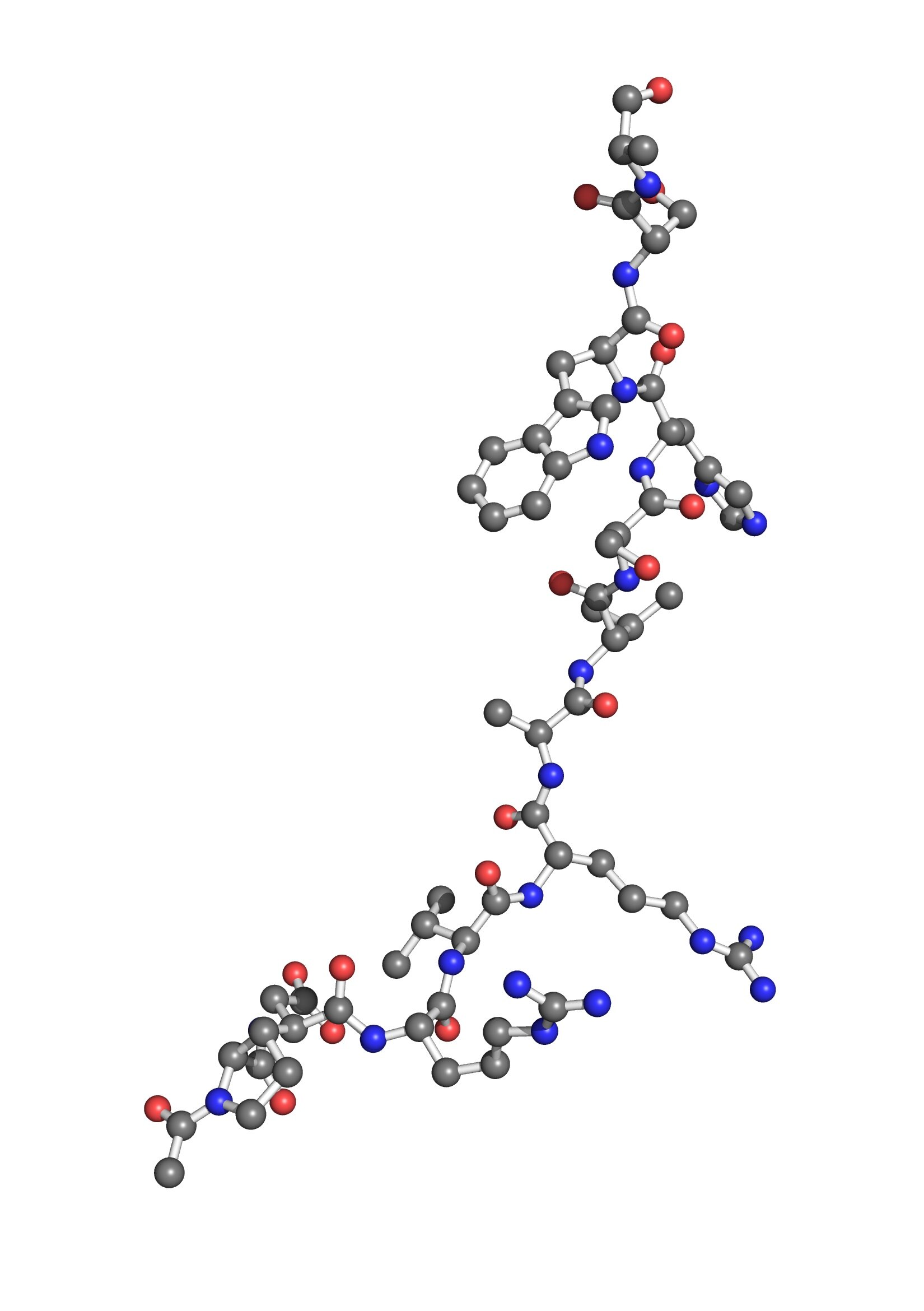 Model fig of Spot peptide.