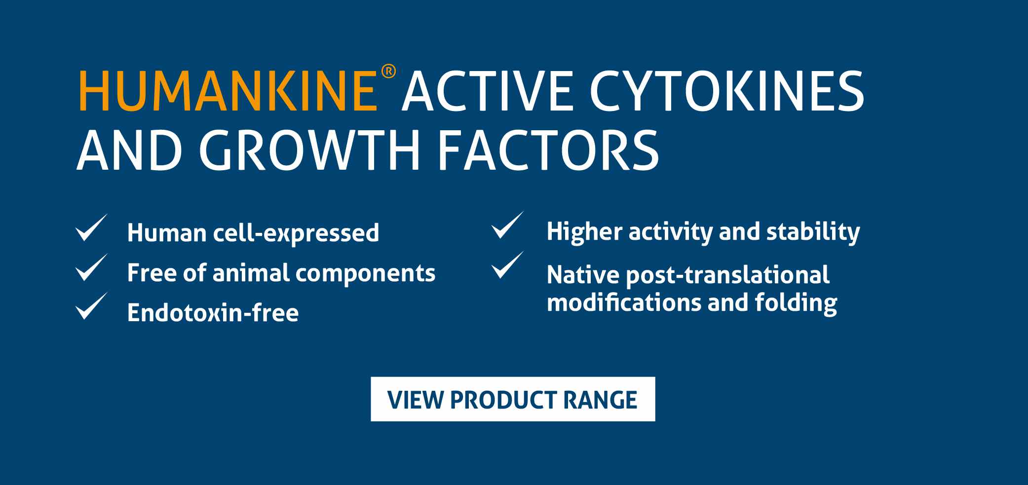 HumanKine Active Cytokines and Growth Factors