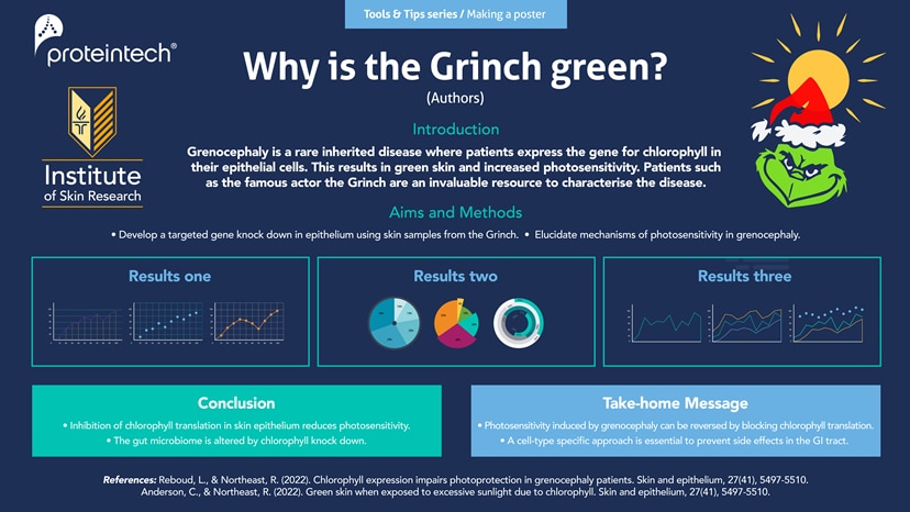 template poster for a scientific conference