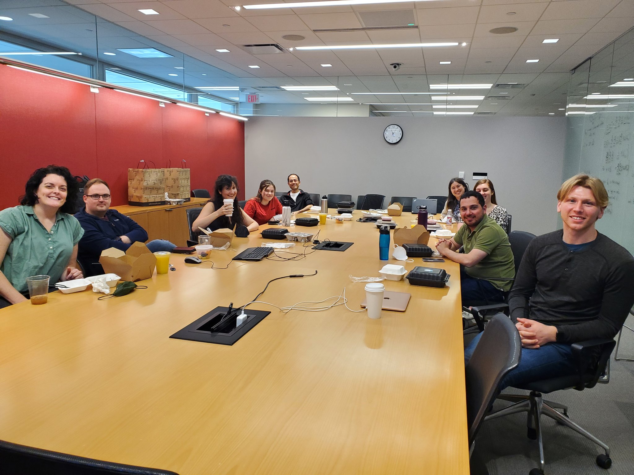 Group picture of Elizabeth Hennessy and peers from University of Pennsylvania