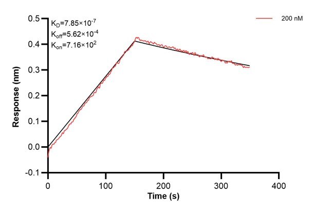 Affinity and Kinetic Characterization of 67008-4-PBS