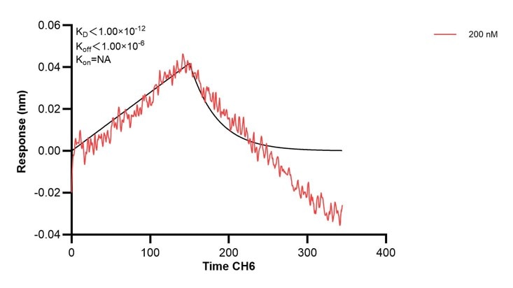 Affinity and Kinetic Characterization of 67486-2-PBS