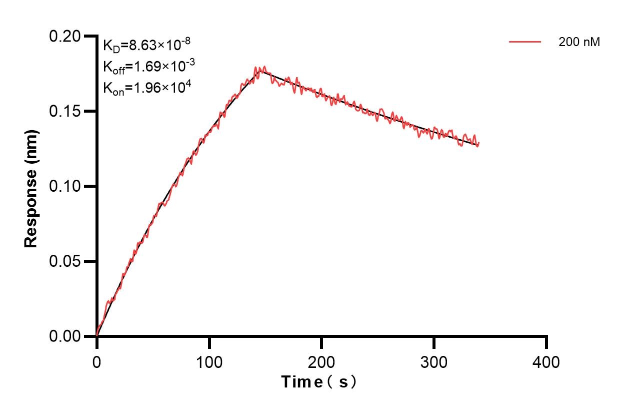 Affinity and Kinetic Characterization of 83694-3-PBS