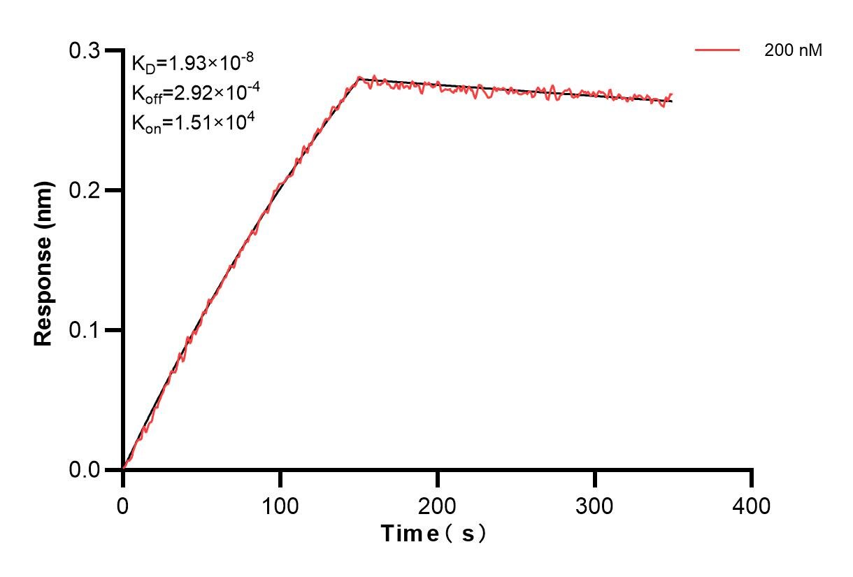 Affinity and Kinetic Characterization of 84467-1-PBS