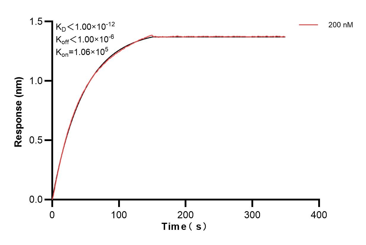 Affinity and Kinetic Characterization of 84722-2-PBS