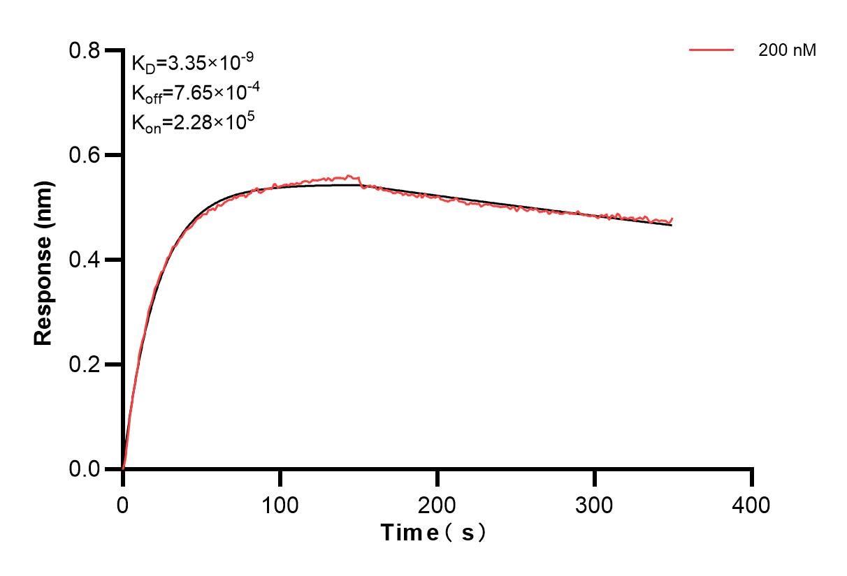 Affinity and Kinetic Characterization of 85627-4-PBS