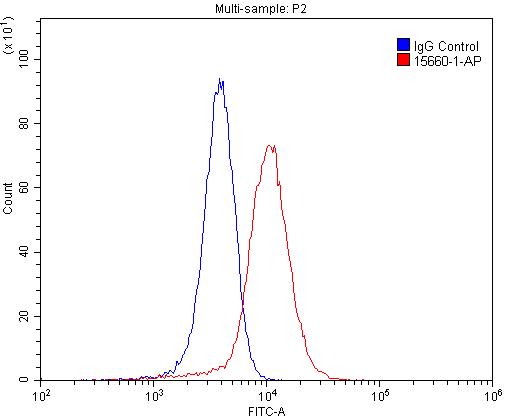 FC experiment of SH-SY5Y using 15660-1-AP