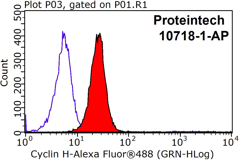 FC experiment of SH-SY5Y using 10718-1-AP