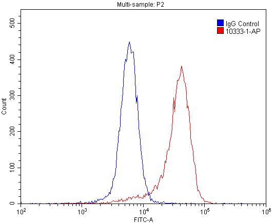 FC experiment of SH-SY5Y using 10333-1-AP