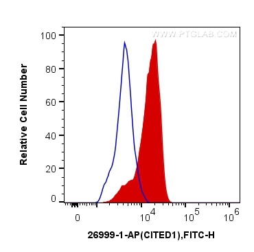 FC experiment of HEK-293T using 26999-1-AP