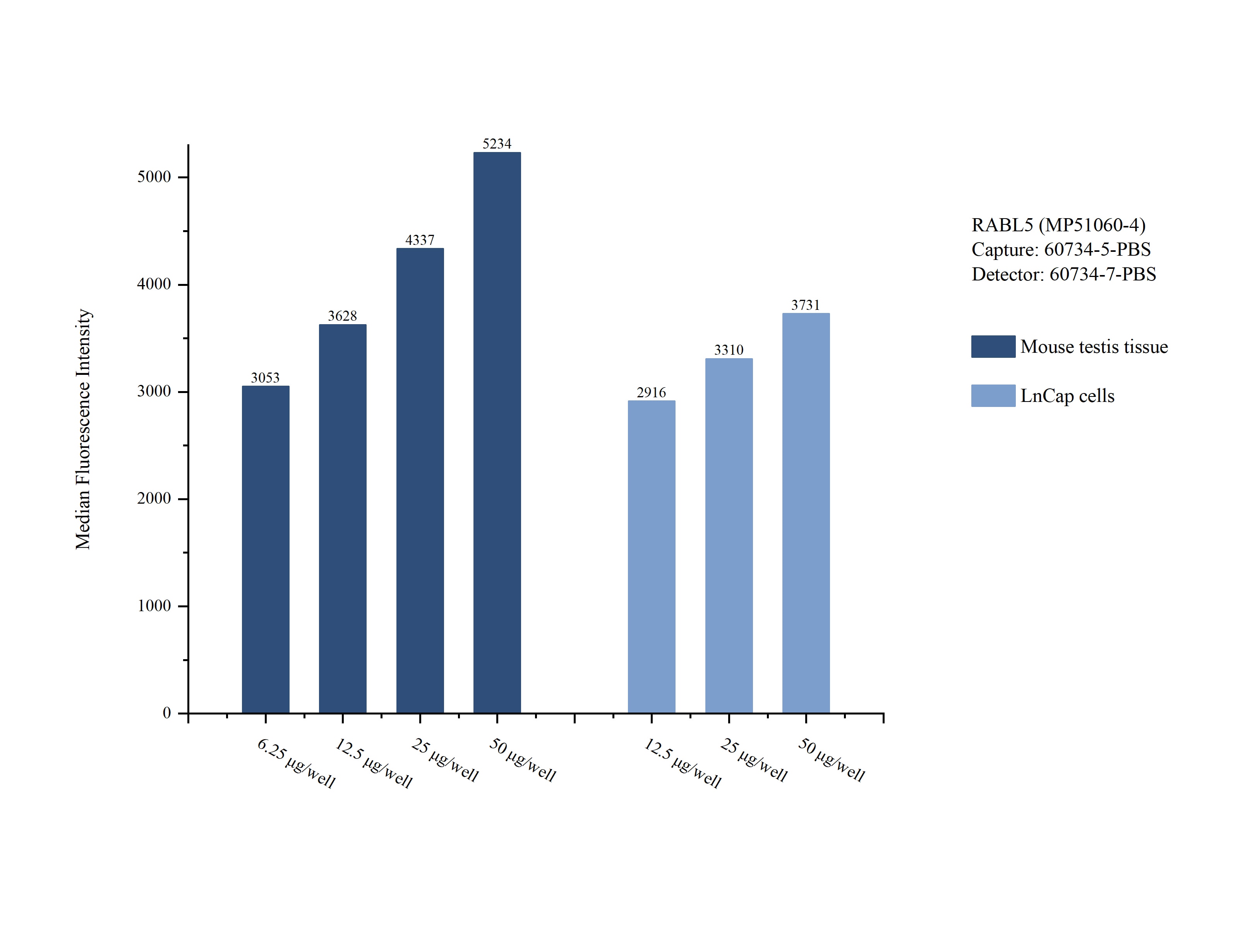 Cytometric bead array sample test of MP51060-4