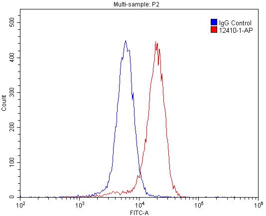 FC experiment of SH-SY5Y using 12410-1-AP