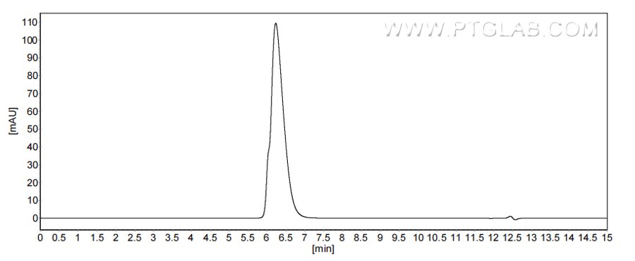 The purity of Human CD6 was greater than 90% as determined by SEC-HPLC.