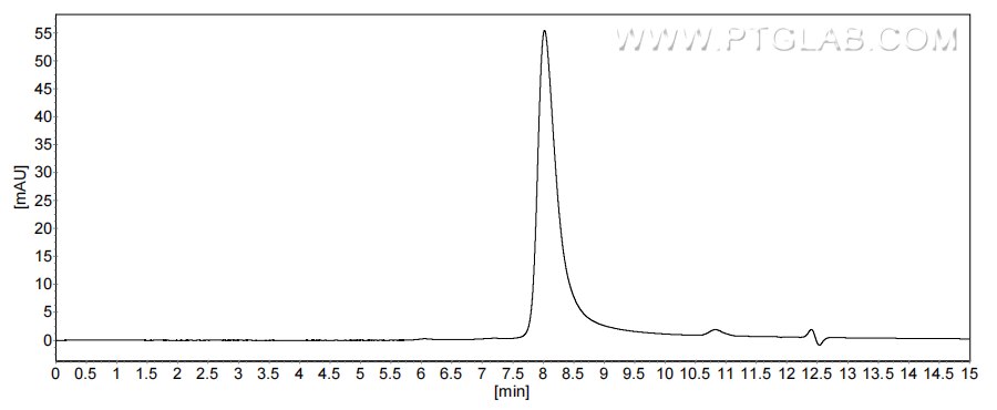 The purity of Mouse CXCL16 was greater than 90% as determined by SEC-HPLC.