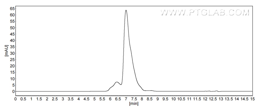 The purity of Human TYRO3 was greater than 90% as determined by SEC-HPLC. The purity of Human TYRO3 was greater than 90% as determined by SEC-HPLC.