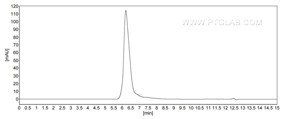 The purity of Rat Osteopontin was greater than 90% as determined by SEC-HPLC.