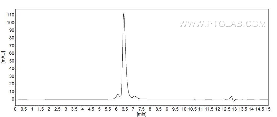 The purity of Rhesus Monkey VCAM-1 was greater than 90% as determined by SEC-HPLC. The purity of Rhesus Monkey VCAM-1 was greater than 90% as determined by SEC-HPLC.