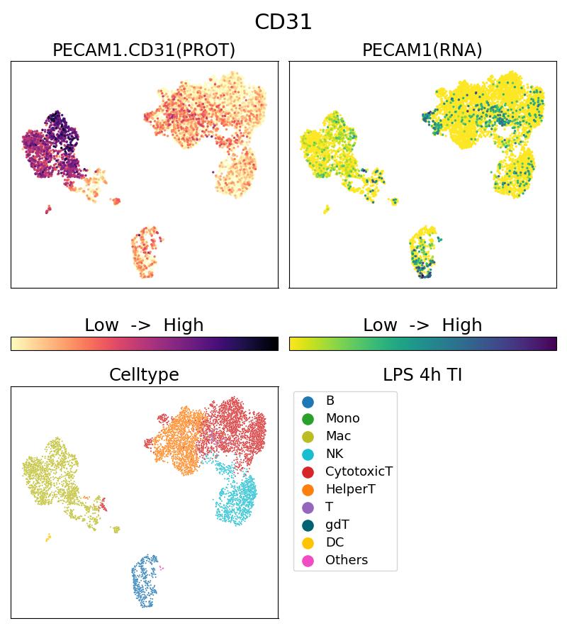 Single Cell Sequencing experiment G66065-2-5C on PBMC treated with 4hr LPS + TI