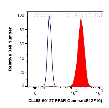 FC experiment of K-562 using CL488-60127