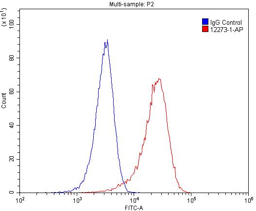 FC experiment of HeLa using 12273-1-AP