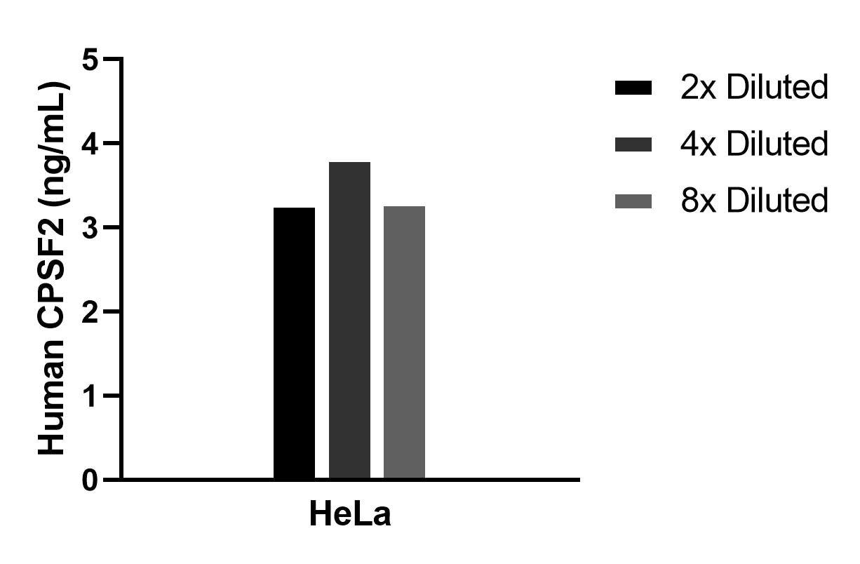 Cytometric bead array sample test of MP02482-1