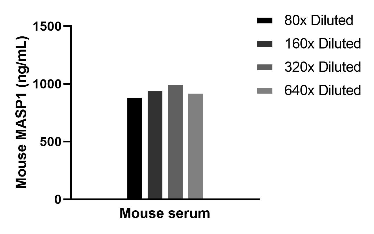 Cytometric bead array sample test of MP02560-1