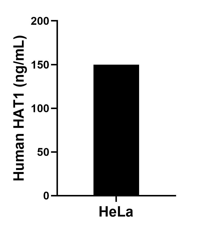 Sandwich ELISA sample test of MP02697-2 Sandwich ELISA sample test of MP02697-2