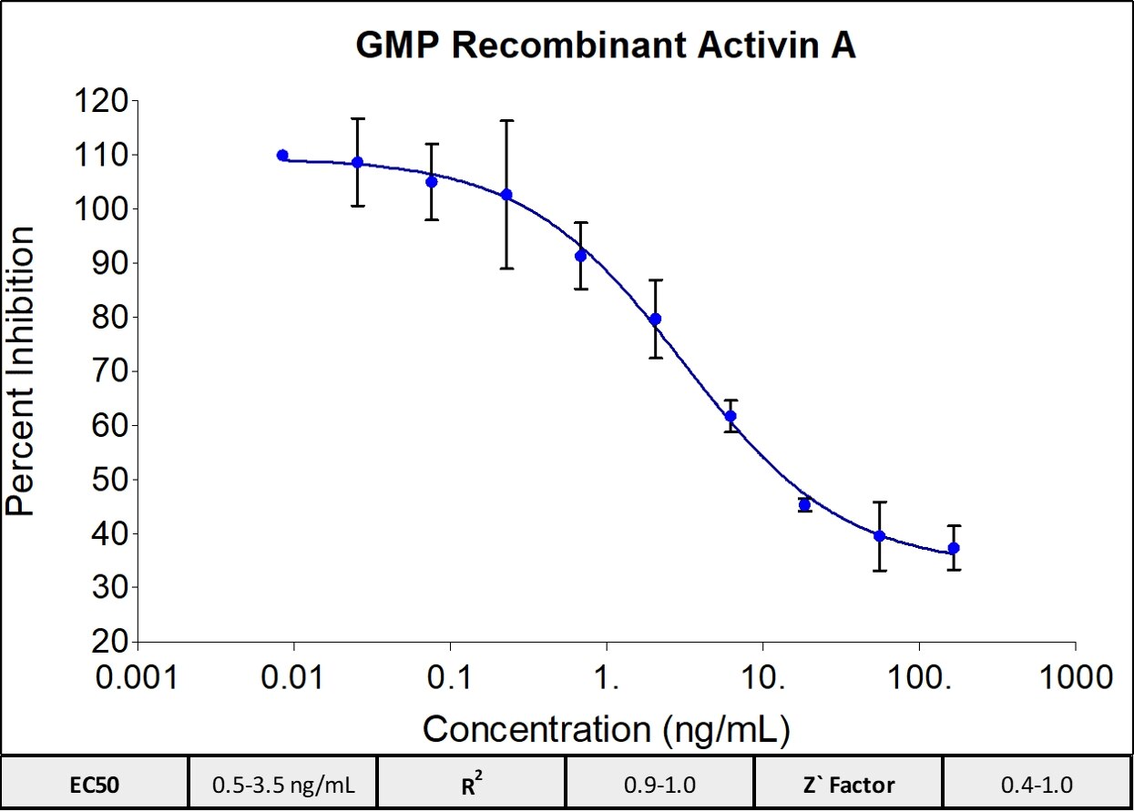GMP grade Humankine Activin A protein endotoxin free
