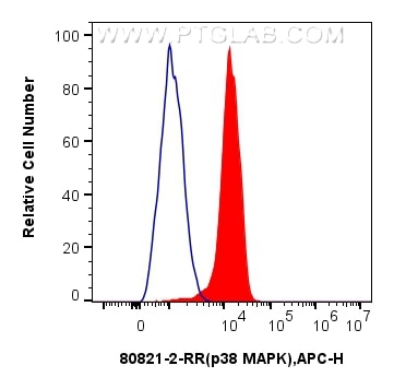 FC experiment of A431 using 80821-2-RR